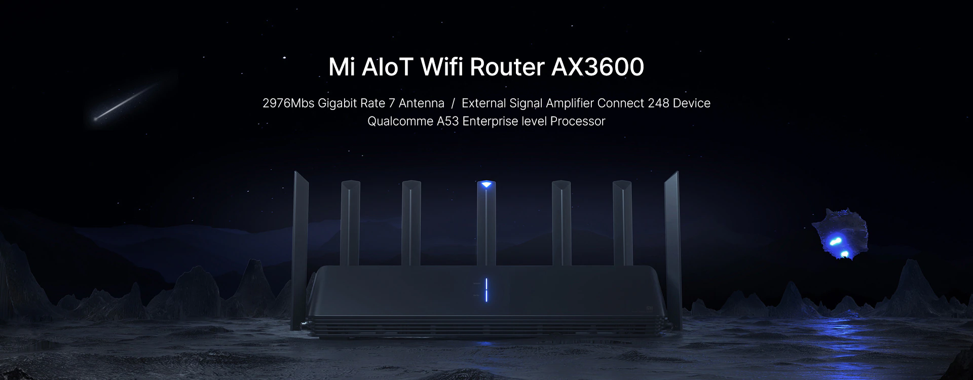 Mi AIoT AX3600 2976Mbs Dual Band Wifi 6 5G 7 Antenna Router