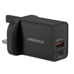 Momax One Plug 20W 2 Ports PD QC 3.0 USB Fast Charger