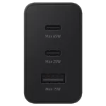 Samsung 65W PD Power Adapter Trio USB-A with 2 USB-C Ports2