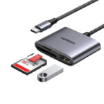 UGREEN 3 in 1 USB-C to SD+TF+USB Card Reader