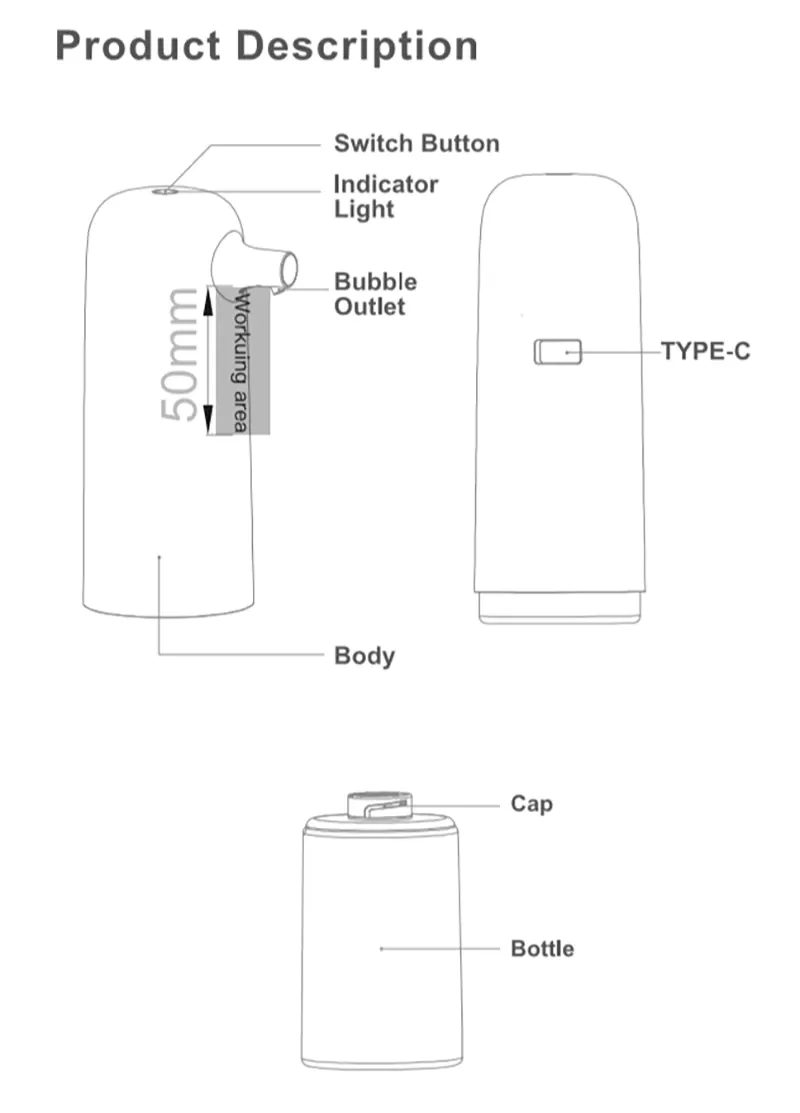 Xiaomi Enchen COCO Rechargeable Automatic Soap Dispenser