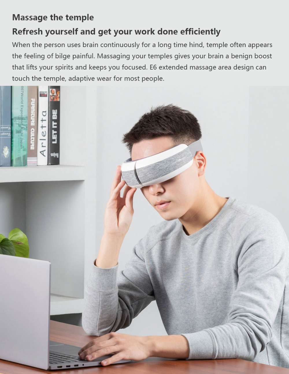 Xiaomi XGEEK E6 Smart Eye Massager Machine To Relieve Fatigue And Ease Sleep