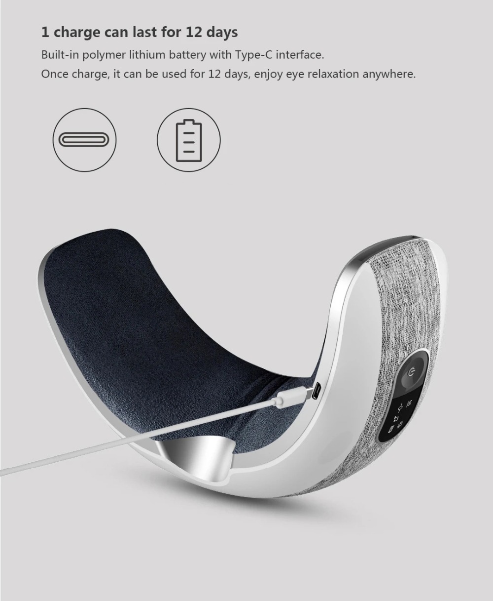 Xiaomi XGEEK E6 Smart Eye Massager Machine To Relieve Fatigue And Ease Sleep