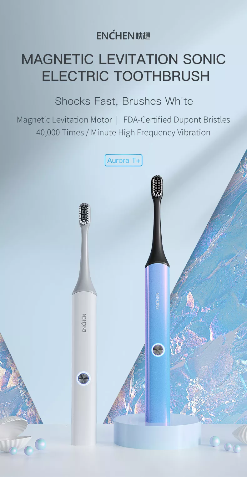 Xiaomi Youpin ENCHEN Aurora T+ Sonic Electric Toothbrush