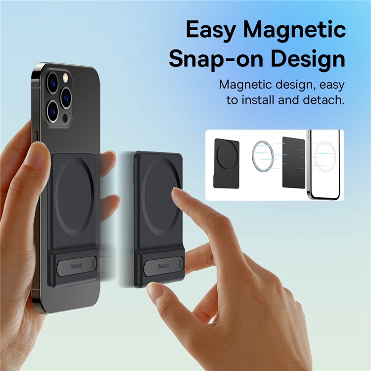 BASEUS Foldable Magnetic Bracket Rotatable Phone Stand