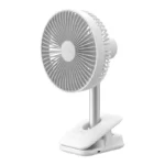 JISULIFE Fan Fa13R Auto-Oscillating 8000mAh Rechargeable Clip Fan1