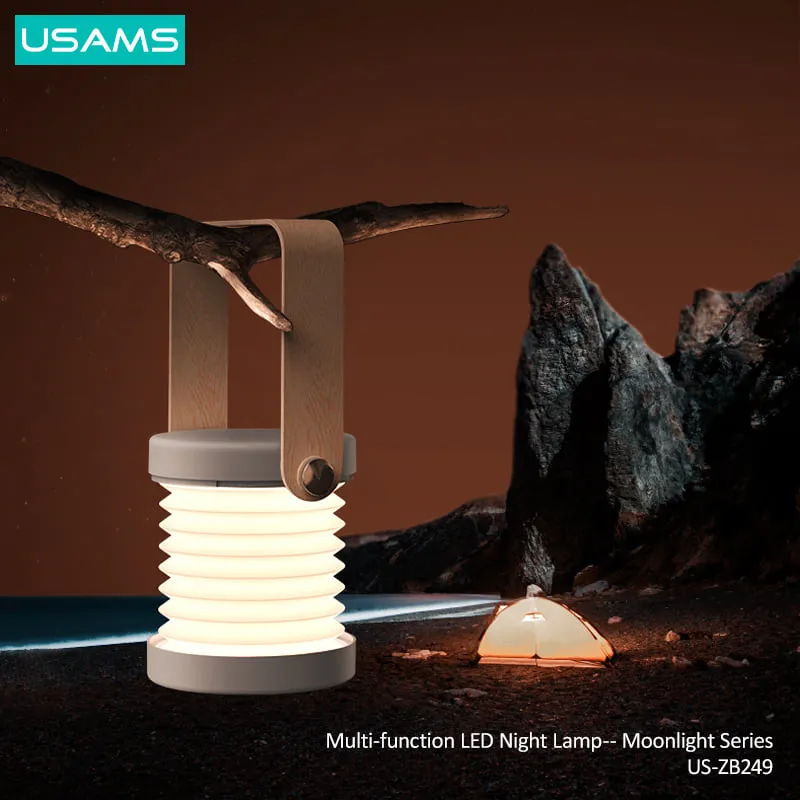 Usams Us-Zb249 Moonlight Series Multi-Functional Led Night Lamp