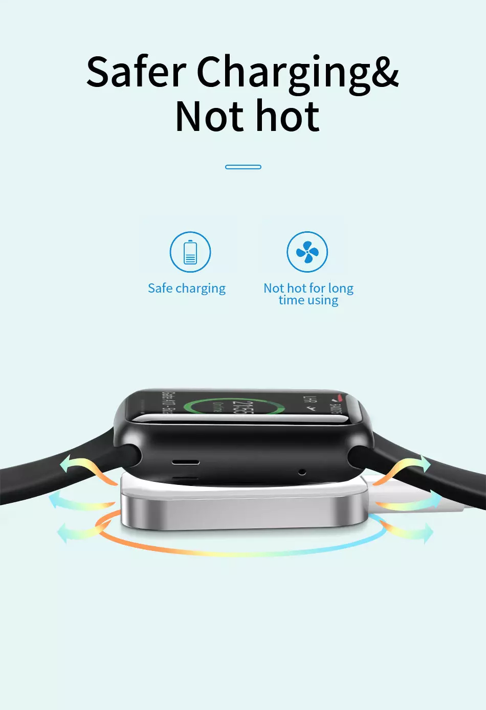 Wiwu Portable Mini Size Magnetic Wireless Charger For Apple Watch