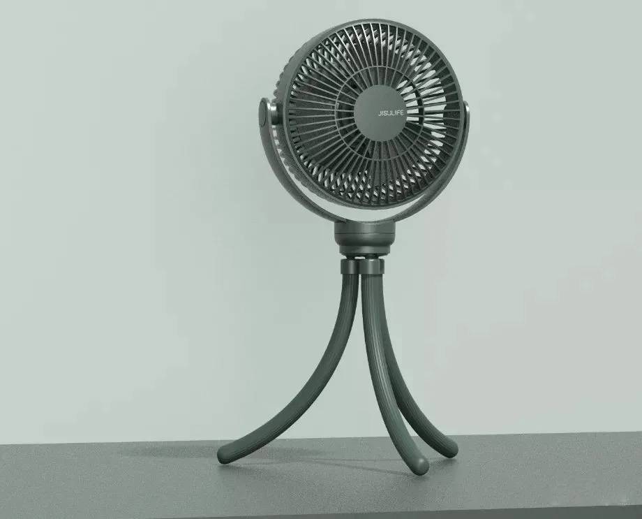 JISULIFE FA40 Octopus Mini Fan 4000mAh Battery