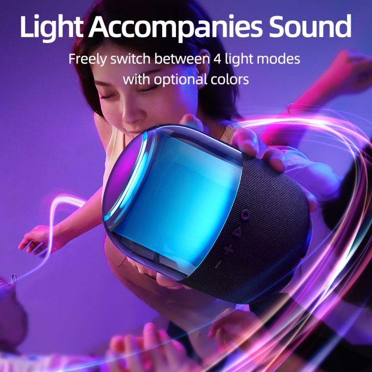 Joyroom Jr-Ml05 Portable Rgb Wireless Bluetooth Speaker