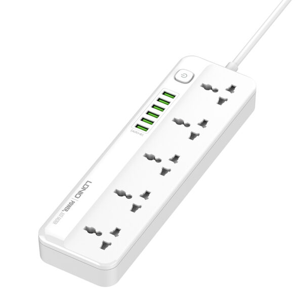 LDNIO SC5614 Power Strip 6 USB Charging Ports and 5 AC Outlets