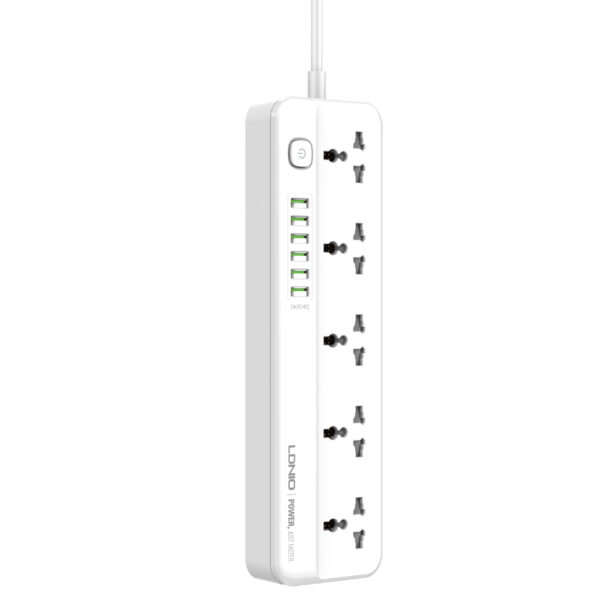 LDNIO SC5614 Power Strip 6 USB Charging Ports and 5 AC Outlets