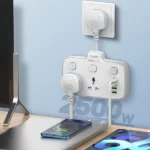 Ldnio SC2413 PD and QC3.0 2 Universal Outlets Power Socket Charging Essential