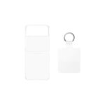 Samsung Clear Cover with Ring for Galaxy Z Flip4 Cover & Protector