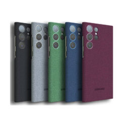 Suede Leather Cover for Galaxy S22 Ultra 5G Cover & Protector