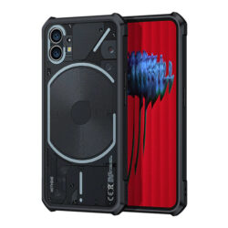 Xundd Shockproof Transparent Case for Nothing Phone 1 Cover & Protector