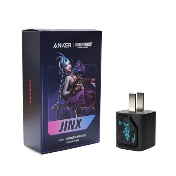 ANKER A9522 League of Legends Wild Rift JINX Version 30W PD Charger