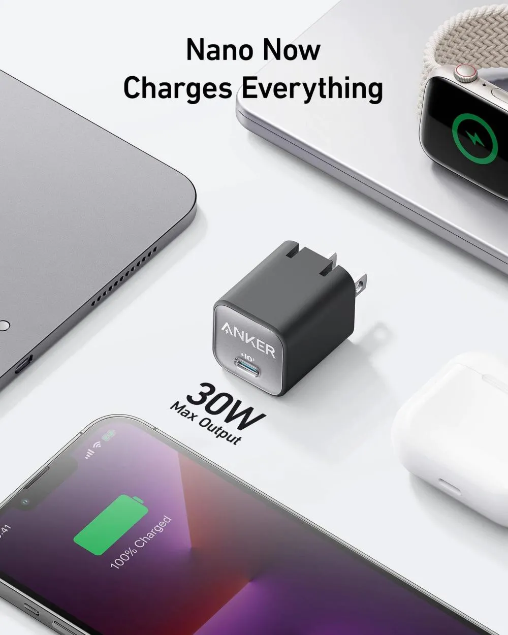 Anker 30W Nano lll USB C GaN Charger