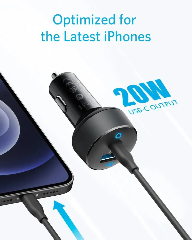 Anker PowerDrive PD+ 2 35W Car Charger