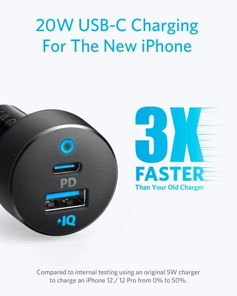 Anker PowerDrive PD+ 2 35W Car Charger