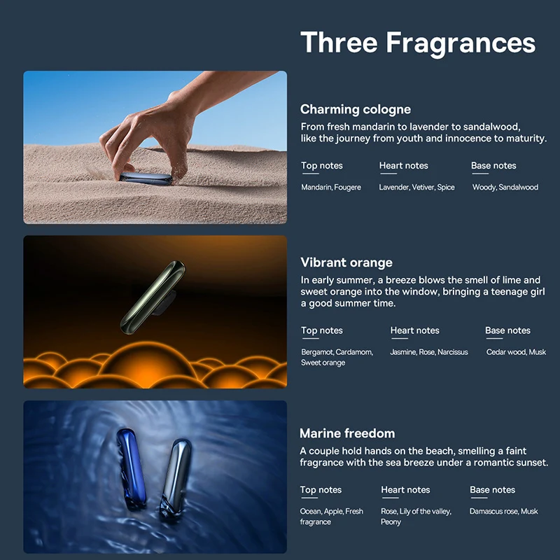 Baseus Graceful Car Fragrance Metal Car Air Freshener 120 Days Long-lasting Scent