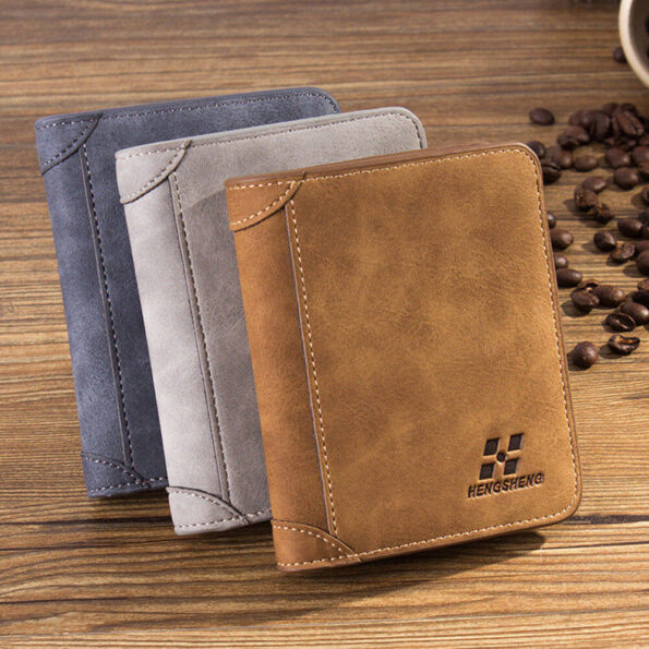 Hengseng PU Leather Wallet for Men