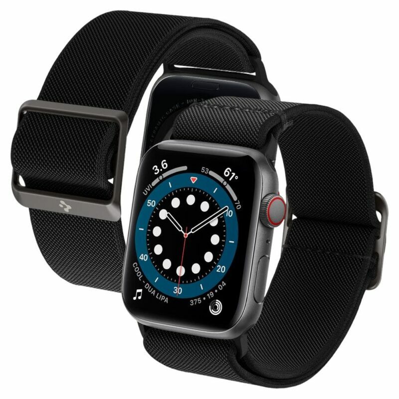 Nylon Fabric Zinc Alloy Buckle Watch Band For Iwatch 42 / 44 / 45 / Ultra 49 Mm Strap 44 | 45 Mm | 49 Mm