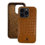 Santa Barbara Polo & Racquet Club Ravel Series Leather Case for iPhone 14 Pro Max