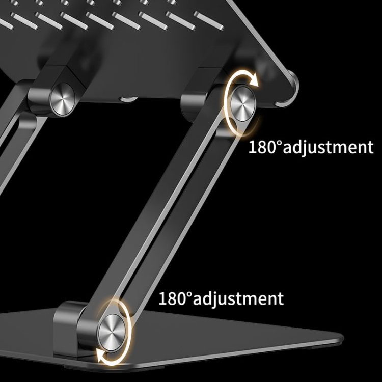 WiWU ZM105 Double Layer Stepless Adjustable Desktop Tablet Folding Stand for Phone and Tablet