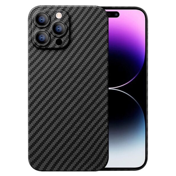 X-LEVEL Nano Kevlar Series Carbon Fiber Texture Magnetic Case for iPhone 14 Pro / 14 Pro Max