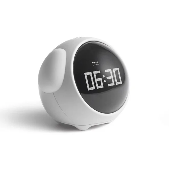 Xiaomi Emoji Pixel Alarm Clock Voice Control Led Light Multifunction Digital Clock