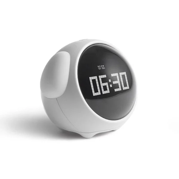 Emoji Pixel Alarm Clock Voice Control Led Light Multifunction Digital Clock Accessories