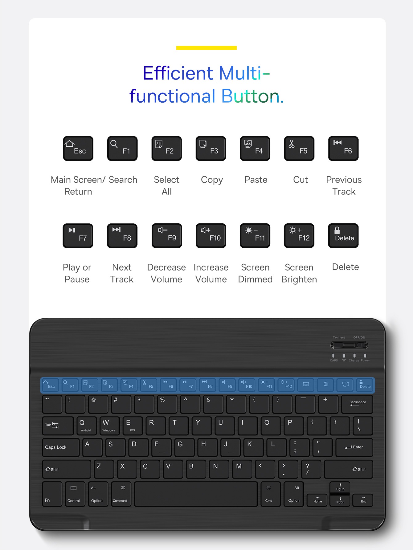 BASEUS Brilliance Detachable Keyboard Case for iPad Pro 11-inch