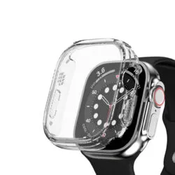 COTEetCI Clear PC Bumper Protective Case for iWatch Ultra 49mm Cases | Protector