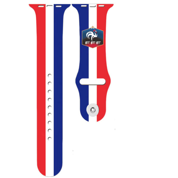 Flag Series Silicone Strap for iWatch 44 / 45mm