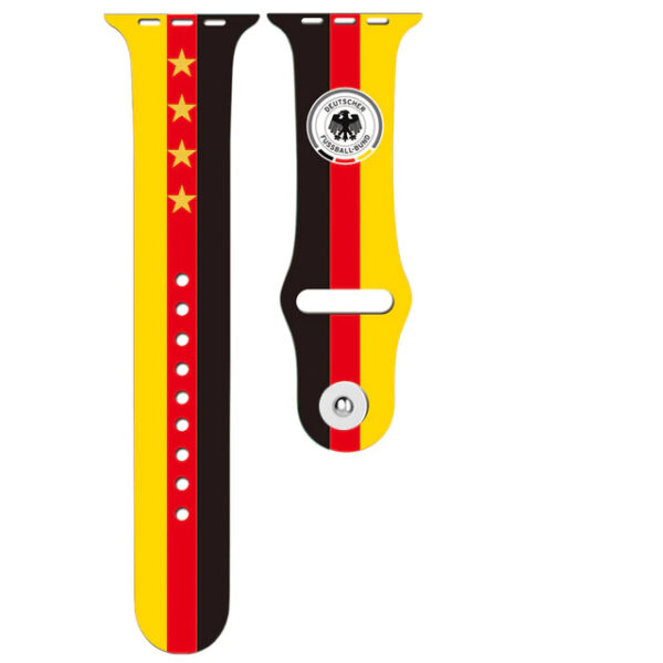 Flag Series Silicone Strap for iWatch 44 / 45mm