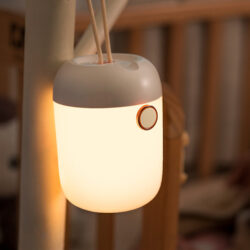 Portable Usb Night Light Stepless Dimming Led Rechargeable Colorful Lamp Bedside Lamp