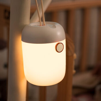 Portable Usb Night Light Stepless Dimming Led Rechargeable Colorful Lamp