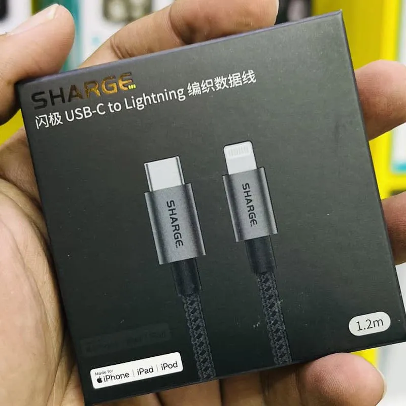 SHARGE USB-C To Lightning Mfi Certified Cable 1.2m