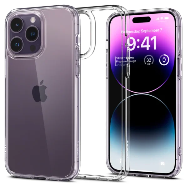 Spigen Ultra Hybrid Transparent Case for iPhone 14 Pro / 14 Pro Max