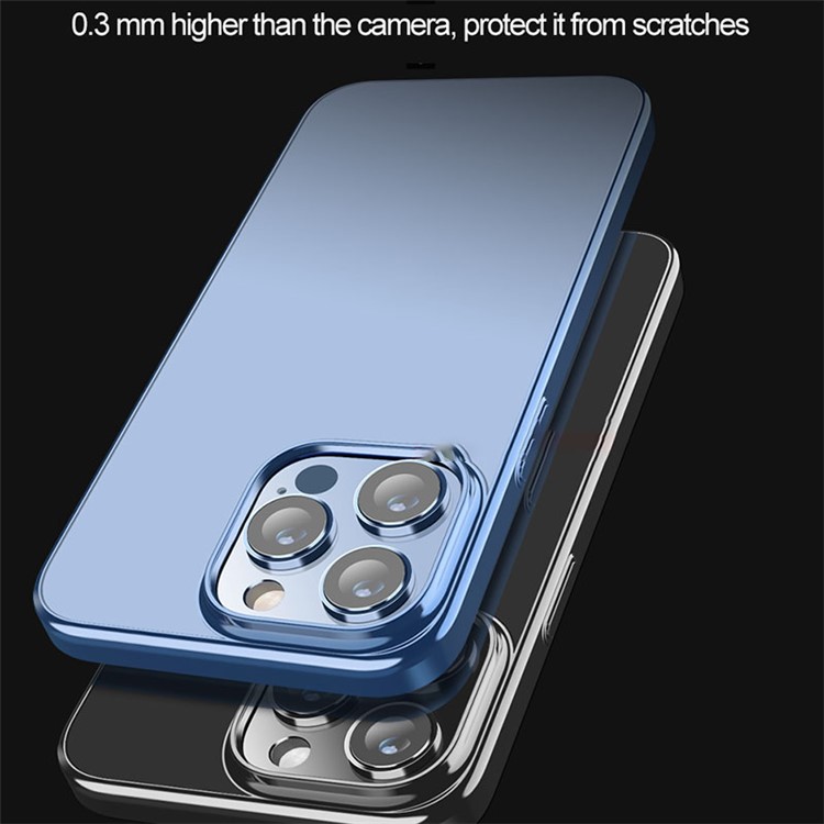 X-LEVEL Electroplating Frame Shockproof Protective Case for iPhone 14 / 14 Plus / 14 Pro / 14 Pro Max