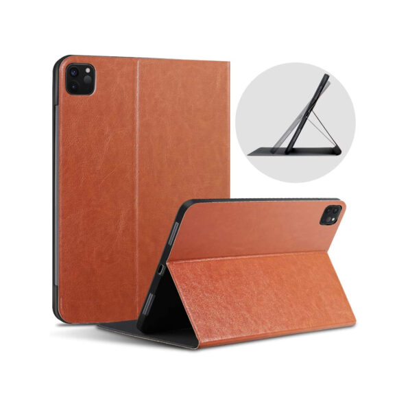 X-level Kite Series Vintage Leather Auto Sleep Wake Function Protective Case for iPad