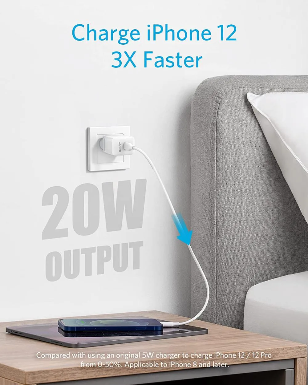 Anker PowerPort III 20w Power USB-C Adapter