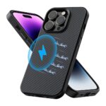 BENKS MagClap Hybrid Case built with Kevlar Protective Case for iPhone 14 Pro / 14 Pro Max