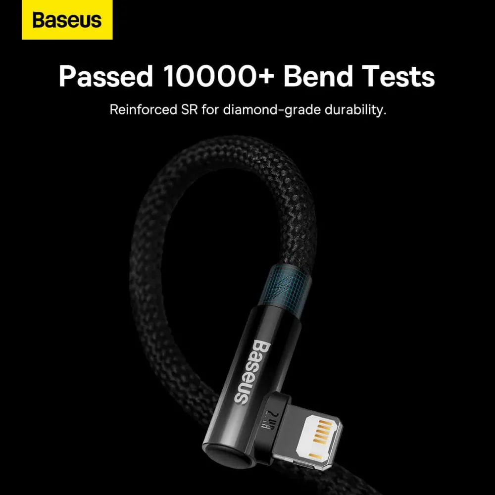 Baseus MVP 2 Elbow-shaped USB to Lightning Fast Charging Data Cable