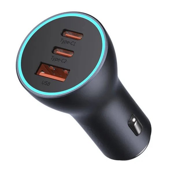 Baseus Golden Contactor Pro Car Charger 65W USB with Dual Type-C