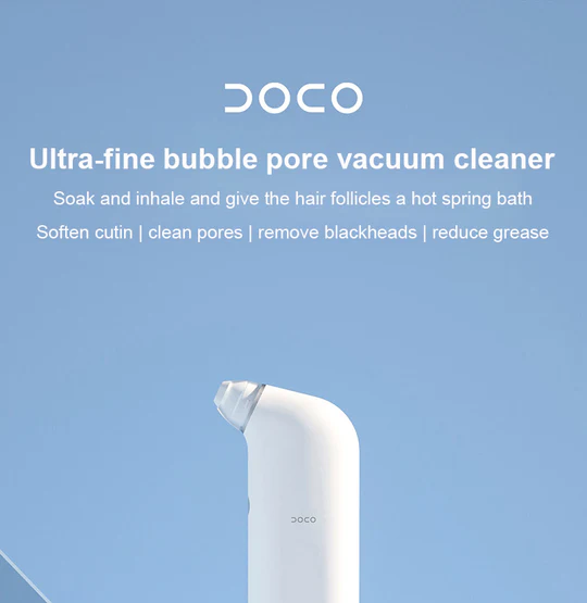 DOCO Ultra-micro Bubble Pore Cleansing Facial Vacuum Blackhead Remover