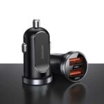 Joyroom C-A09 Mini 30W Dual Port Smart Car Charger