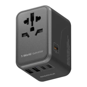 Momax UA8 1-World 65W GaN Travel Adapter