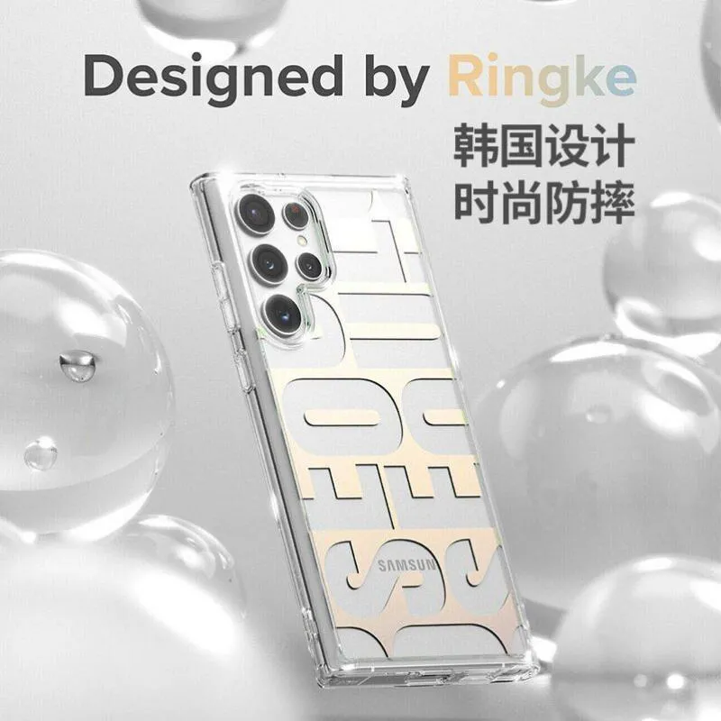 Ringke Seoul Fusion Hard PC Back TPU Clear Case for Galaxy S22 Ultra